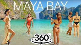 360° VR Tour of Maya Bay | "The Beach"  Koh Phi Phi Island