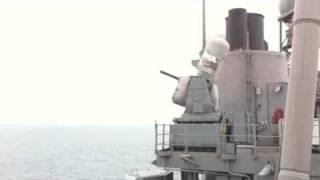 CIWS Live Fire on USS Lake Champlain