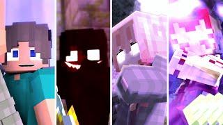 Alex and Steve Animations: "Masked" Full Series | Minecraft Music Videos