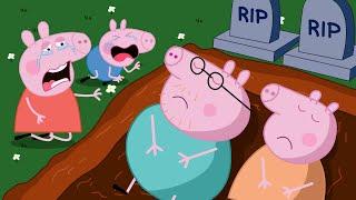 Daddy Pig, Mummy Pig... Please wake up!!! Peppa Pig Funny Animation