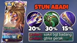 SOLO RANK FULL BUILD ATTACK SPEED GAMEPLAY, MONTAGE BADANG  | TOP GLOBAL BADANG | MOBILE LEGEND!!