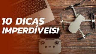 EDITAR FILMAGEM DE DRONE | 10 DICAS que eu queria ter aprendido ANTES | TUTORIAL DJI MINI MAVIC AIR