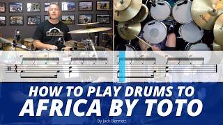 How To Play "Africa" by Toto On Drums!