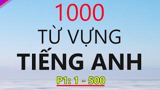 [ P1 ] 1000 từ vựng tiếng anh thông dụng nhất | Song ngữ anh việt