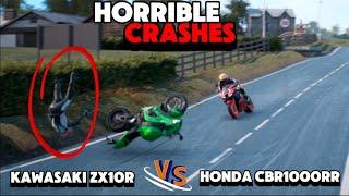 IOMTT √ EPIC & HORRIBLE Moto Highlights Road Biker Races Crashes Isle Of Man Bogey Tourist?? 2024