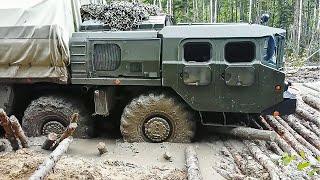 Russian Trucks Full Action!!! Kamaz, KrAZ, Zil, GAZ, Ural offroad extreme!!