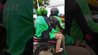 Super Ojol || Abang Gojek Naik Ojek Abang Grab  #shorts #ojol