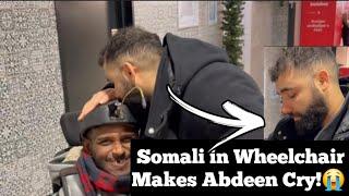 Somali in a Wheelchair Brings Abdeen to Tears in Sweden! WATCH UNTIL THE END!