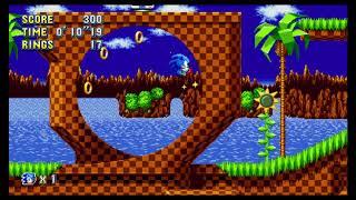 Sonic Mania Plus - Green Hill Zone Act 1 in 0'27'98 (Sonic) [Switch]