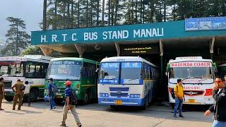 Manali bus stand, Himachal Pradesh