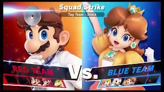 Super Smash Bros Ultimate Amiibo Fights   Request #8547 Super Mario Squad Strike