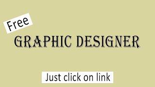 If you need a graphic and logo designer then watch this vedio / Best graphic designers / Low rates