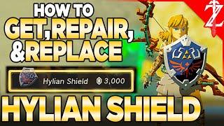 How to Get, Repair, & Rebuy the Hylian Shield in Tears of the Kingdom