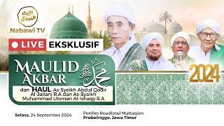 LIVE Maulid Akbar & Haul Syech Abdulqodir Al Jailani & Syech Muhammad Utsman Al Ishaqy | Nabawi TV