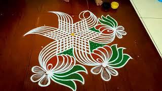 Easy 5*3 margazhi padikolam designs| Simple muggulu designs| easy rangoli designs| Beginners kolam