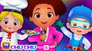 What do you want to be? Jobs Song - Professions Part 2 - ChuChu TV Nursery Rhymes & Songs for Babies