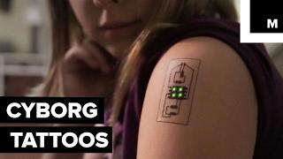 Electric ink temporary tattoos to track your health