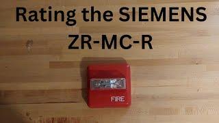 Rating the SIEMNS ZR-MC-R fire alarm