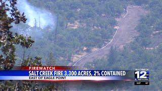 Salt Creek Fire Update 7/9