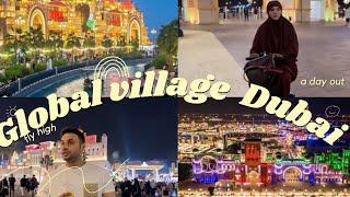 Global village tour | bike ride in Dubai | family vlog | Sahar Afsha & Ariz shaikh holiday