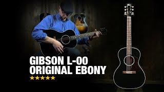 Gibson L-00 Original Ebony - Classic Tone & Feel!