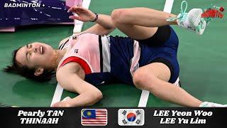 Unbelievable! LEE Yeon Woo/LEE Yu Lim (KOR) vs Pearly TAN/THINAAH Muralitharan (MAS) 2025 Badminton