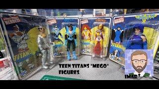 Figures Toy Co. Mego Like New Teen Titans Figure Set