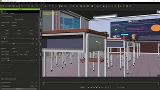 iClone | Class Room | 3D class Room for iClone | iClone free Props for Education
