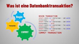 Was ist überhaupt  eine Datenbanktransaktion? Einfach erklärt für Einsteiger