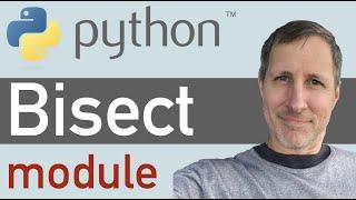 Python Bisect Module tutorial | fast insertion into sorted lists