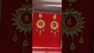 Gold earrings designs new model daily wear #earrings #shorts #viralshorts #jewellery #trending