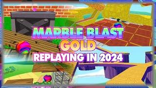 Replaying Marble Blast Gold in 2024 (4K)