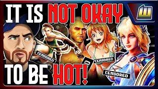 Japanese GAMES Censors CAN'T HANDLE Hot Characters! Bandai Namco LOCALIZATION Censorship!