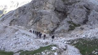 La via ferrata al Catinaccio d'Antermoia