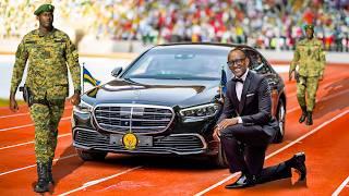 Igitangaza Cy’IMODOKA NSHYA ya Perezida KAGAME Y'UMUTAMENWA| Niyo ya Mbere - Benz SClass 680 GUARD