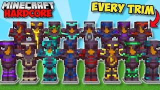 I Found EVERY ARMOR TRIM in Minecraft 1.20 Hardcore (#82)