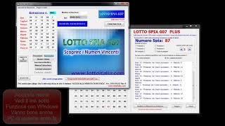 Lotto Spia 007 ..ecco un metodo eccezionale per ambata e accoppiamenti