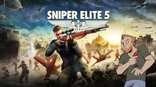 Let's Play Sniper Elite 5 Campaign & Invasion gameplay - Mic Only, No Cam