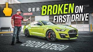 Brand New 2020 GT500 BROKEN on First Drive