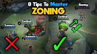 8 Tips To MASTER Zoning As The Roamer - Tank Guide | MLBB