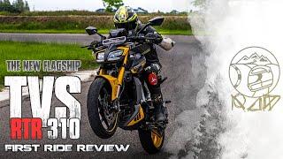 TVS Apache RTR 310 First Ride Review | The New Flagship | Sagar Sheldekar Official