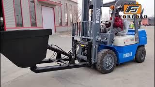 3.5tons diesel forklift with ISUZU engine, FORLOAD brand forklift.