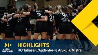 HIGHLIGHTS | HC Tabasalu/Audentes - Aruküla/Mistra | Round 5 | Estonian Champions League 2021/22