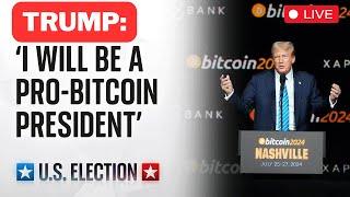 BULLISH! - TRUMP SPEAKS AT BITCOIN CONFERENCE!! - IWAM Ep. 755