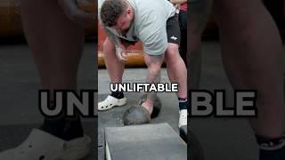 World’s Strongest Man Vs Unliftable Dumbbell