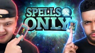 We Dueled Using ONLY SPELL CARDS! - The Ultimate Yu-Gi-Oh! Master Duel Deck Building Challenge!