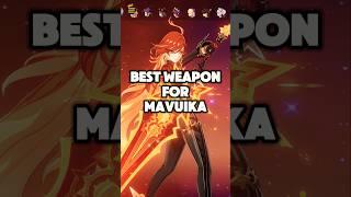 Best Weapon For Mavuika, Signature Weapon & F2P #genshinimpact #genshinguides #Mavuika