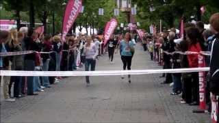 FAIL - Girl Falls Face First Before Finish Line