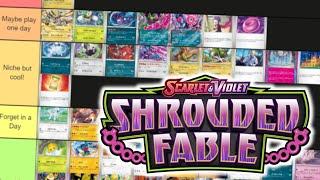 Ranking Every Shrouded Fables Pokemon TCG Card - Tier List