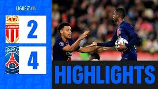 But de Ousmane Dembélé | Monaco vs PSG 2-4 Résumé | Ligue 1 2024-2025